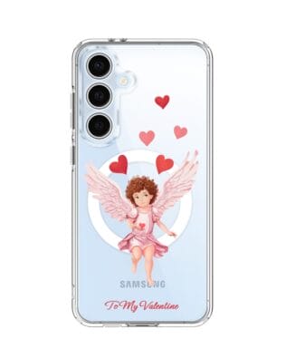 Etui do Samsung Galaxy S24 FE z MagSafe przeźroczyste, silikonowe Flexi, kupidyn