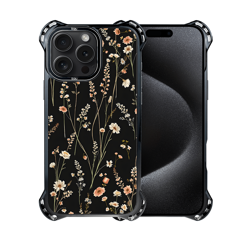 Etui iPhone 15 Pro IBIZU DropGuard Ultra z MagSafe, Pastel Bloom, Północny ogród - obrazek 2