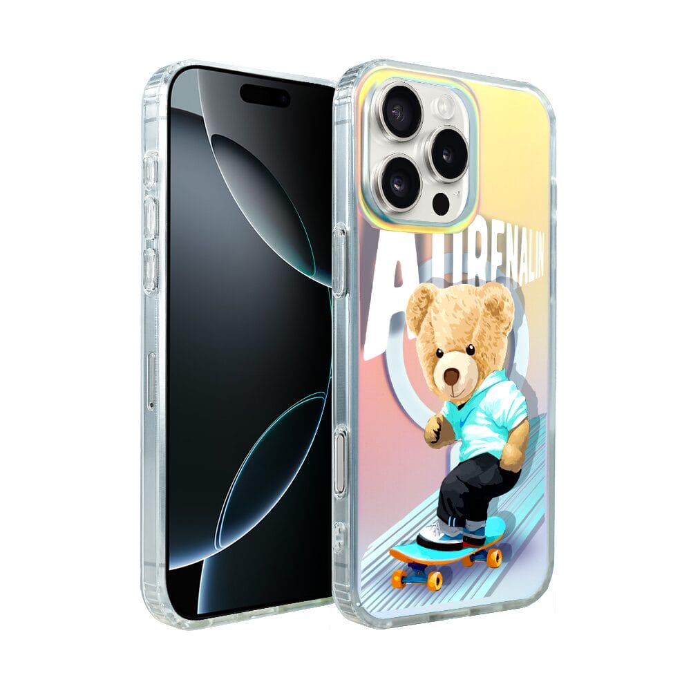 Etui do iPhone 16 Pro Max IBIZU California Sunset z MagSafe, zmieniające kolor, Adrenalin, deskorolka