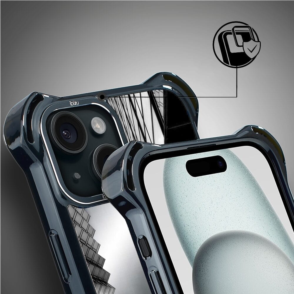 Etui do iPhone 15 Plus IBIZU DropGuard Ultra z MagSafe, Noir City, Drapacze Chmur - obrazek 5