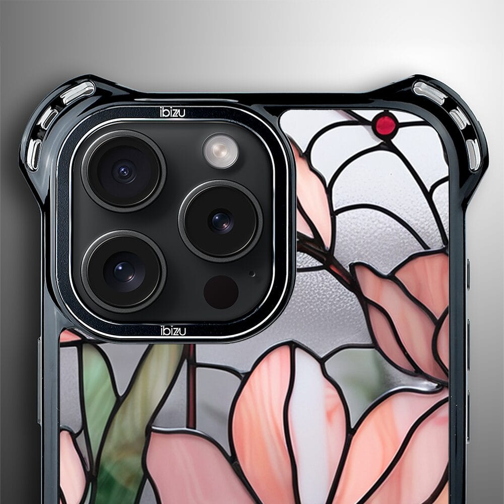 Etui do iPhone 14 Pro IBIZU DropGuard Ultra z MagSafe, Barwy Szkła, Różowa magnolia - obrazek 5
