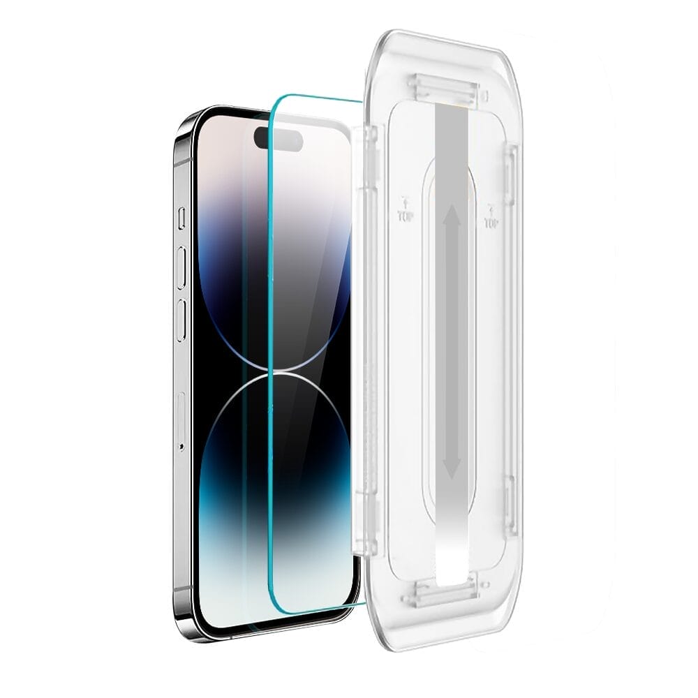 Szkło hartowane na ekran 9H do iPhone 14 Pro z aplikatorem