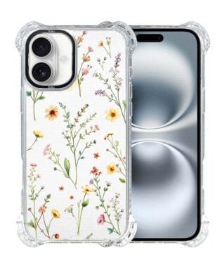 Etui iPhone 16 Plus IBIZU DropGuard Ultra z MagSafe, Pastel Bloom, Letni bukiet