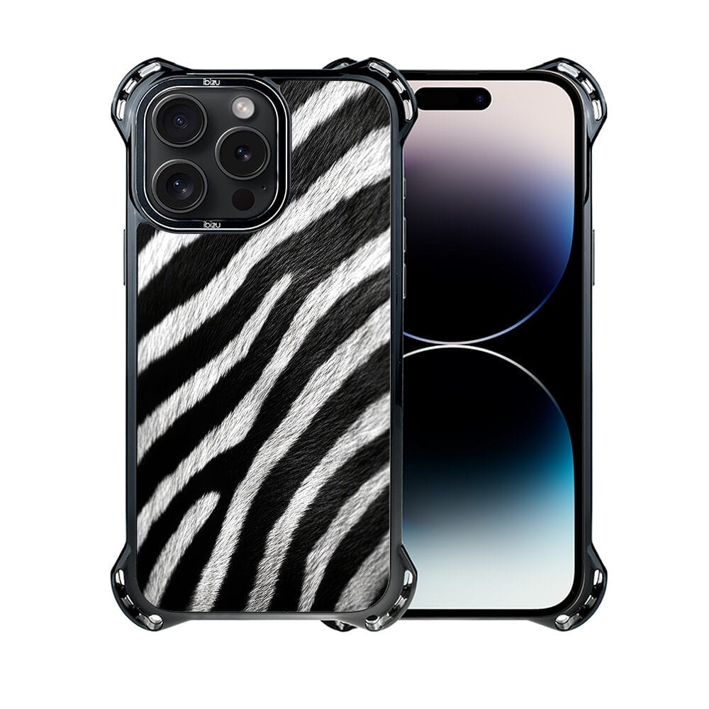 Etui do iPhone 14 Pro Max IBIZU DropGuard Ultra z MagSafe, Zew Natury, Zebra - obrazek 2