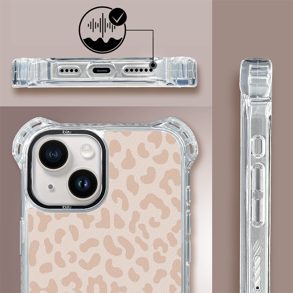 Etui iPhone 14 IBIZU DropGuard Ultra z MagSafe, Boho, Delikatna panterka - obrazek 6
