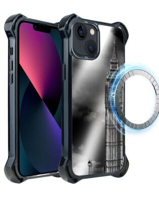 Etui do iPhone 13 IBIZU DropGuard Ultra z MagSafe, Noir City, Big Ben