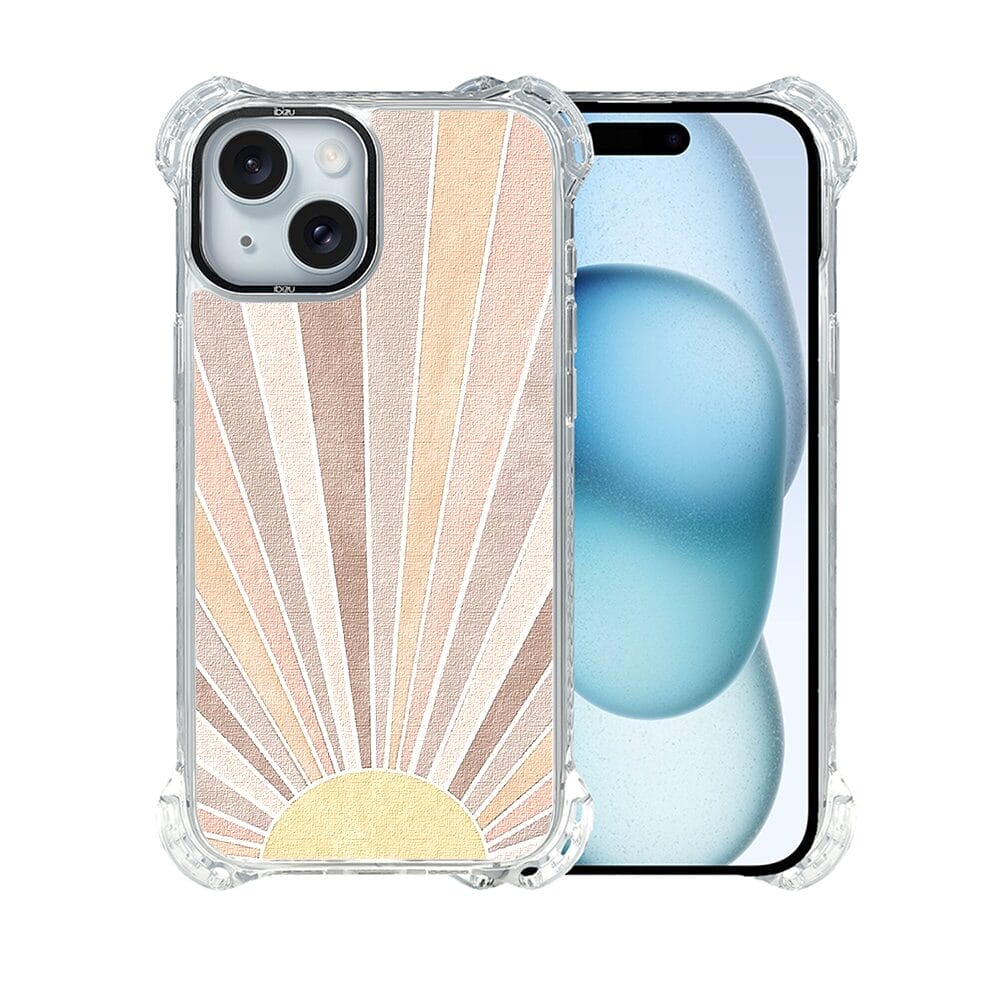 Etui do iPhone 15 Plus IBIZU DropGuard Ultra z MagSafe, Boho, Wschód słońca - obrazek 2