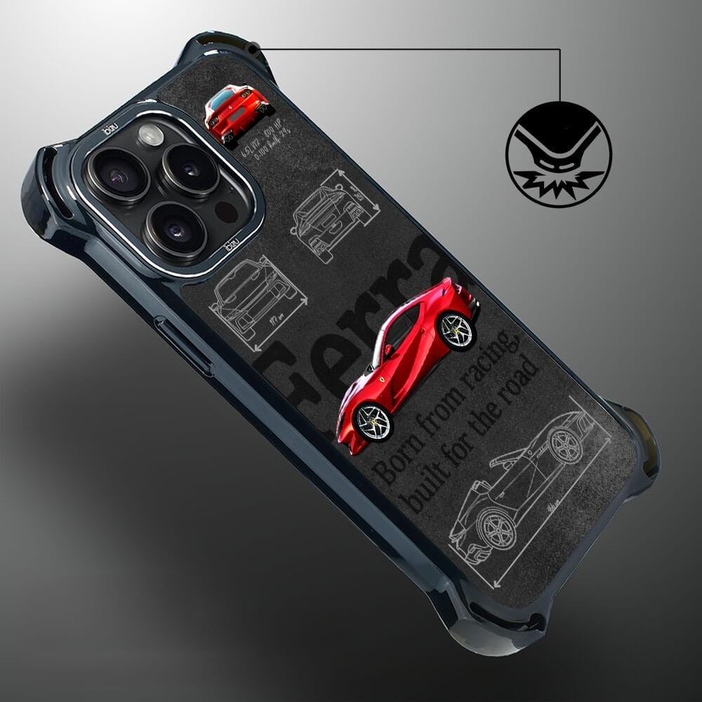Etui do iPhone 14 Pro Max IBIZU DropGuard Ultra z MagSafe, TechDrive, 812 Superfast - obrazek 4