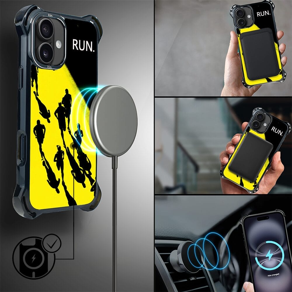 Etui do iPhone 16 IBIZU DropGuard Ultra z MagSafe, #Move, Bieg Mistrzów - obrazek 8