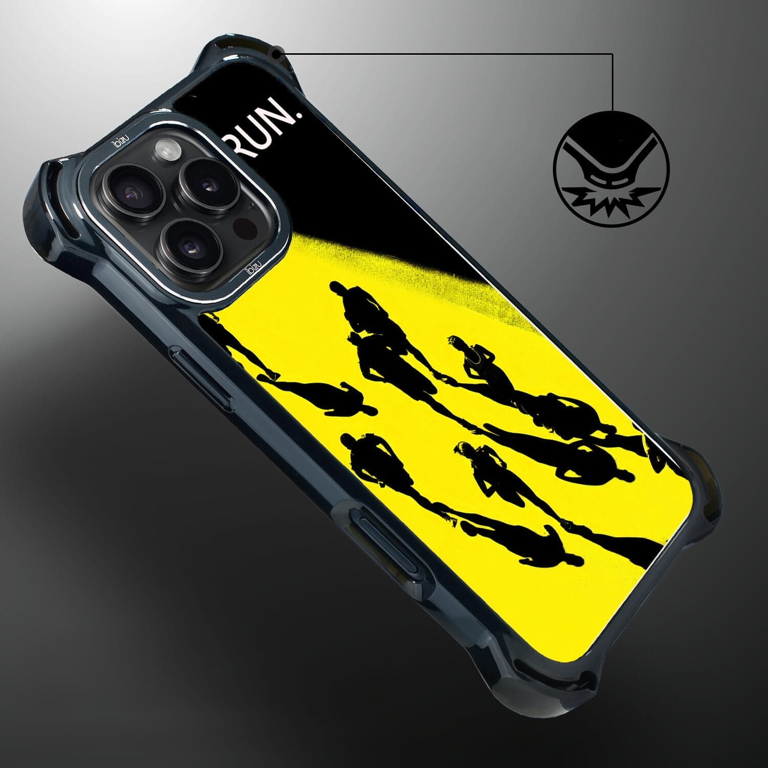 Etui do iPhone 16 Pro IBIZU DropGuard Ultra z MagSafe, #Move, Bieg Mistrzów - obrazek 5