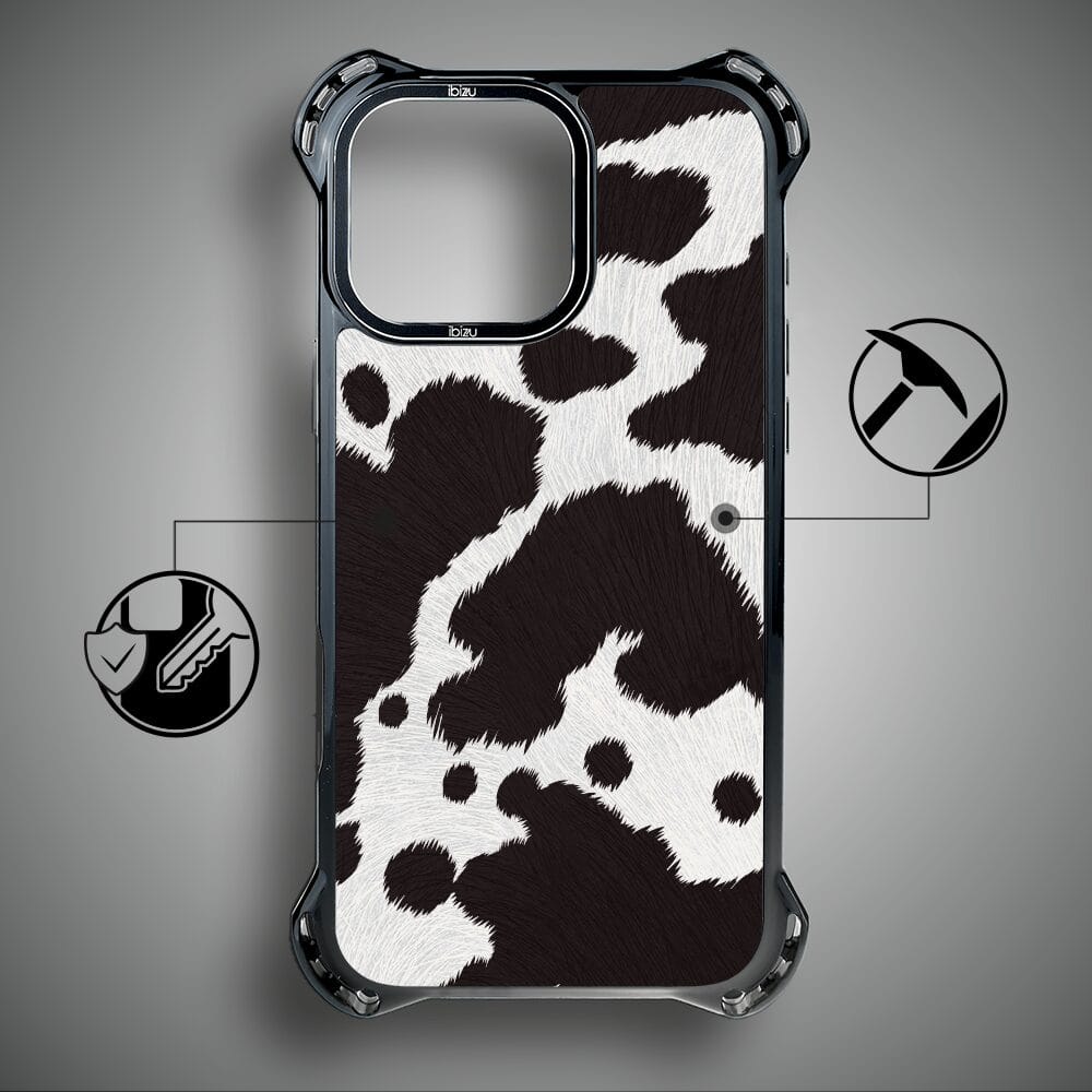 Etui do iPhone 15 Pro Max IBIZU DropGuard Ultra z MagSafe, Zew Natury, Polska krowa - obrazek 7