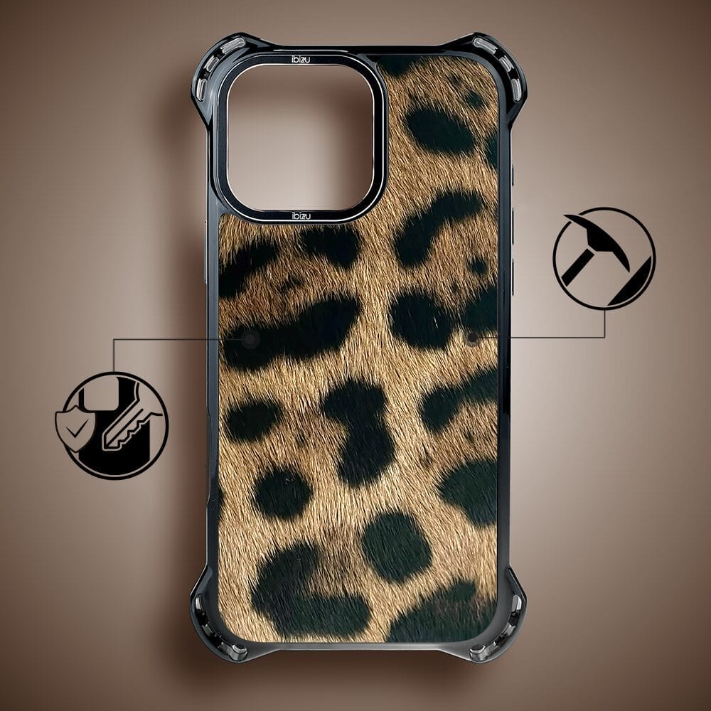 Etui do iPhone 14 Pro Max IBIZU DropGuard Ultra z MagSafe, Zew Natury, Lampart - obrazek 7