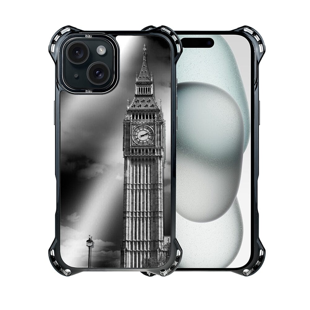 Etui do iPhone 15 Plus IBIZU DropGuard Ultra z MagSafe, Noir City, Big Ben - obrazek 2