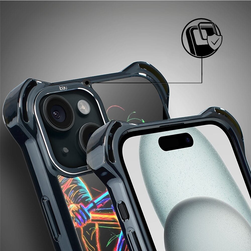 Etui do iPhone 15 Plus IBIZU DropGuard Ultra z MagSafe, #ElectroMove, Rowerowa wibracja - obrazek 3