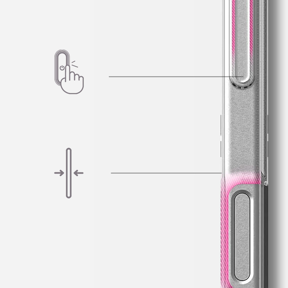 Etui do iPhone 13 Pro Max przeźroczyste, silikonowe Flexi, kwiaty, tulipan - obrazek 6