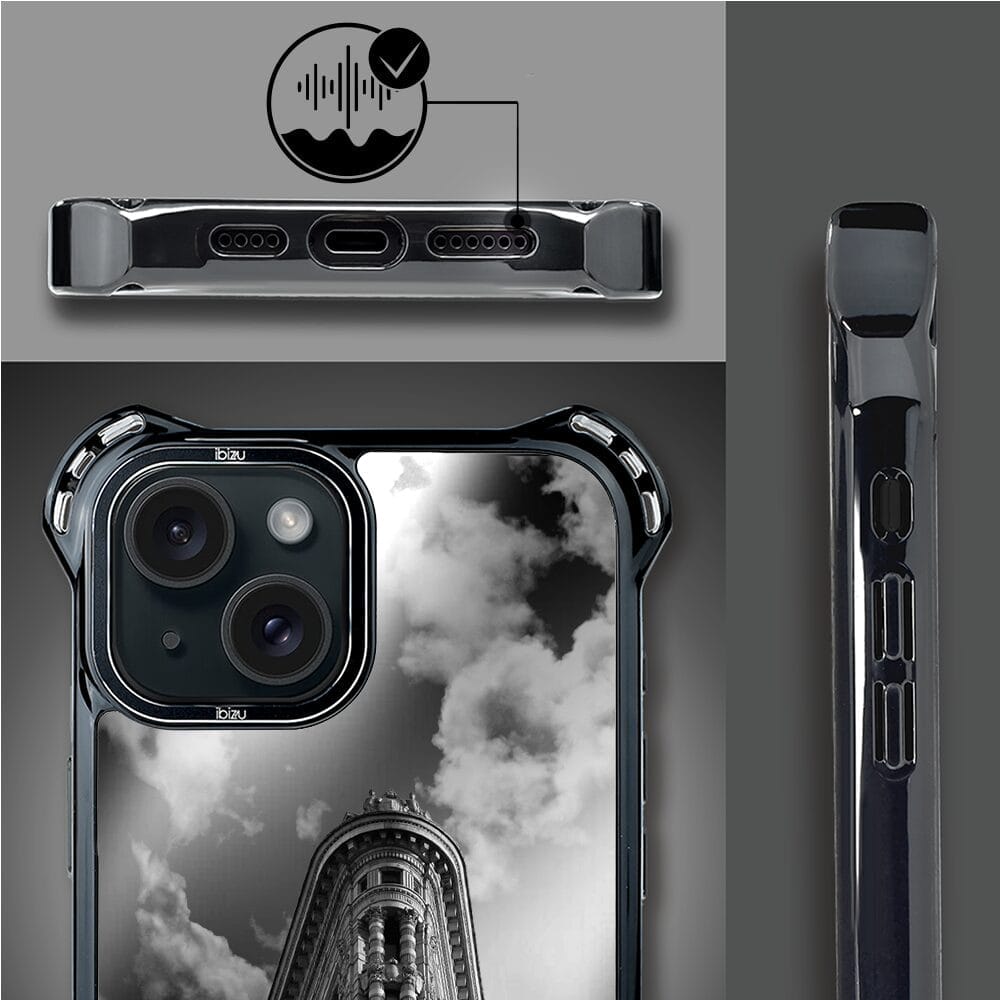 Etui do iPhone 15 IBIZU DropGuard Ultra z MagSafe, Noir City, Flatiron - obrazek 6