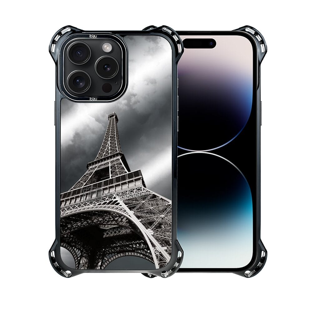 Etui do iPhone 14 Pro Max IBIZU DropGuard Ultra z MagSafe, Noir City, Wieża Eiffla - obrazek 2