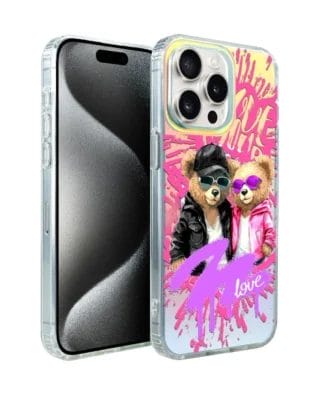 Etui do iPhone 15 Pro Max IBIZU California Sunset z MagSafe, zmieniające kolor, Couple in Love, zakochana para