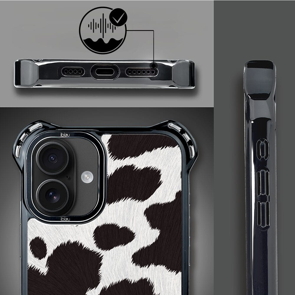 Etui do iPhone 16 Plus IBIZU DropGuard Ultra z MagSafe, Zew Natury, Polska krowa - obrazek 4