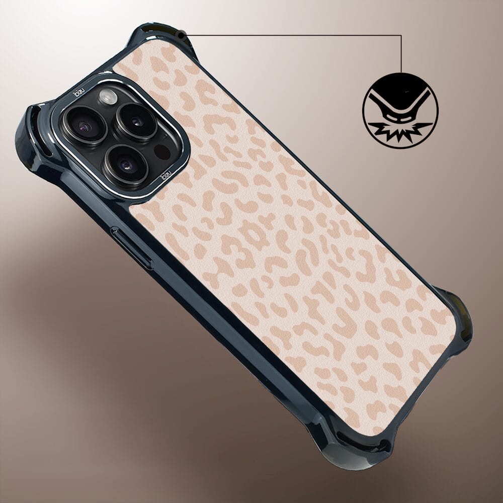 Etui do iPhone 14 Pro IBIZU DropGuard Ultra z MagSafe, Boho, Delikatna panterka - obrazek 4