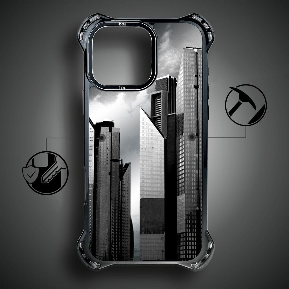 Etui do iPhone 16 Pro Max IBIZU DropGuard Ultra z MagSafe, Noir City, Manhattan - obrazek 3