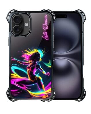 Etui do iPhone 16 IBIZU DropGuard Ultra z MagSafe, #ElectroMove, Taneczny rytm
