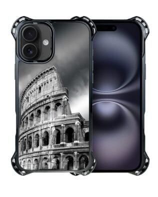 Etui do iPhone 16 Plus IBIZU DropGuard Ultra z MagSafe, Noir City, Koloseum