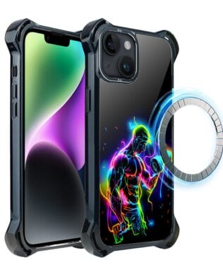 Etui do iPhone 14 Plus IBIZU DropGuard Ultra z MagSafe, #ElectroMove, Jest moc
