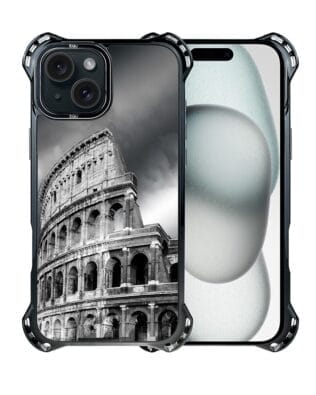 Etui do iPhone 15 Plus IBIZU DropGuard Ultra z MagSafe, Noir City, Koloseum