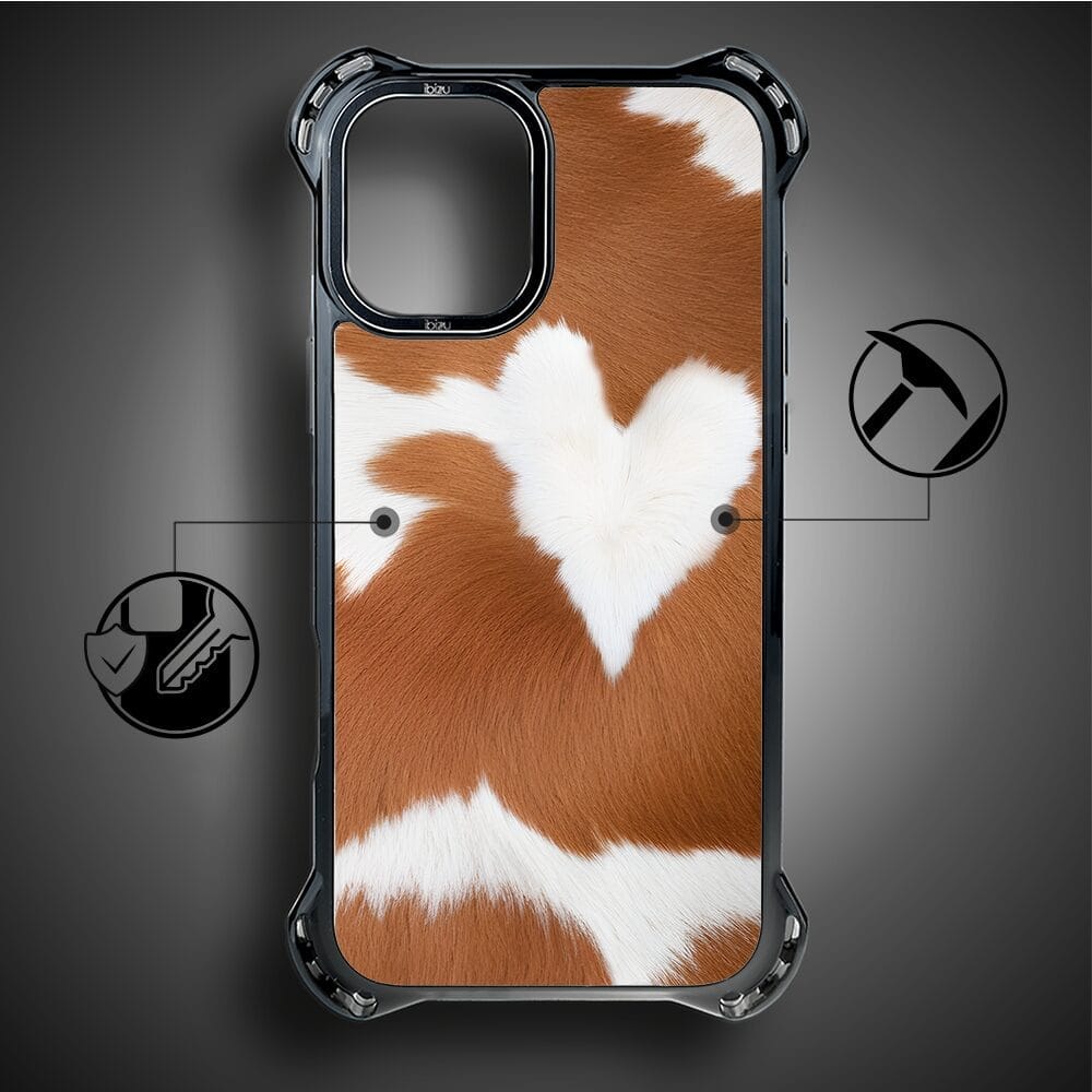 Etui do iPhone 16 Plus IBIZU DropGuard Ultra z MagSafe, Zew Natury, Alpejska krowa - obrazek 7