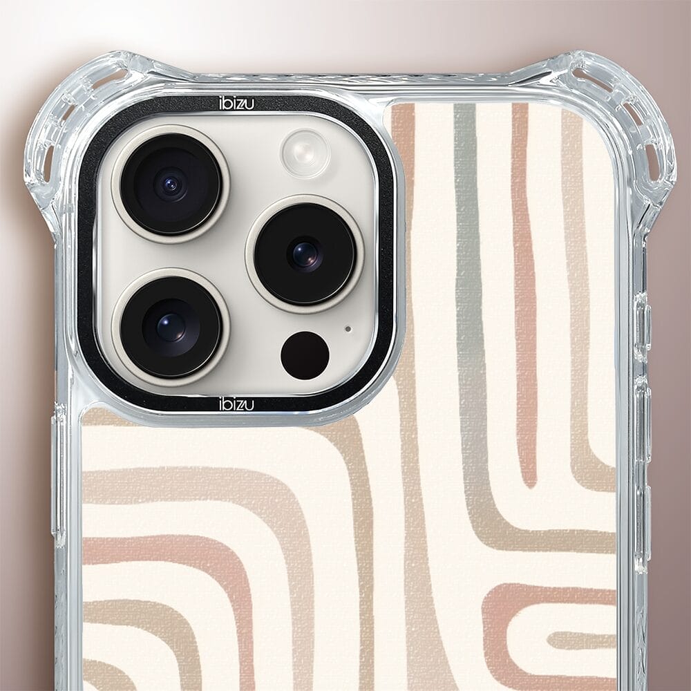 Etui do iPhone 16 Pro IBIZU DropGuard Ultra z MagSafe, Boho, Piaskowy labirynt - obrazek 6