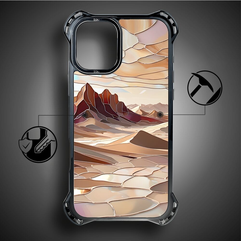 Etui do iPhone 16 Plus IBIZU DropGuard Ultra z MagSafe, Barwy Szkła, Pustynny spokój - obrazek 7