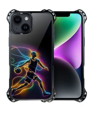 Etui do iPhone 14 IBIZU DropGuard Ultra z MagSafe, #ElectroMove, Duch koszykówki