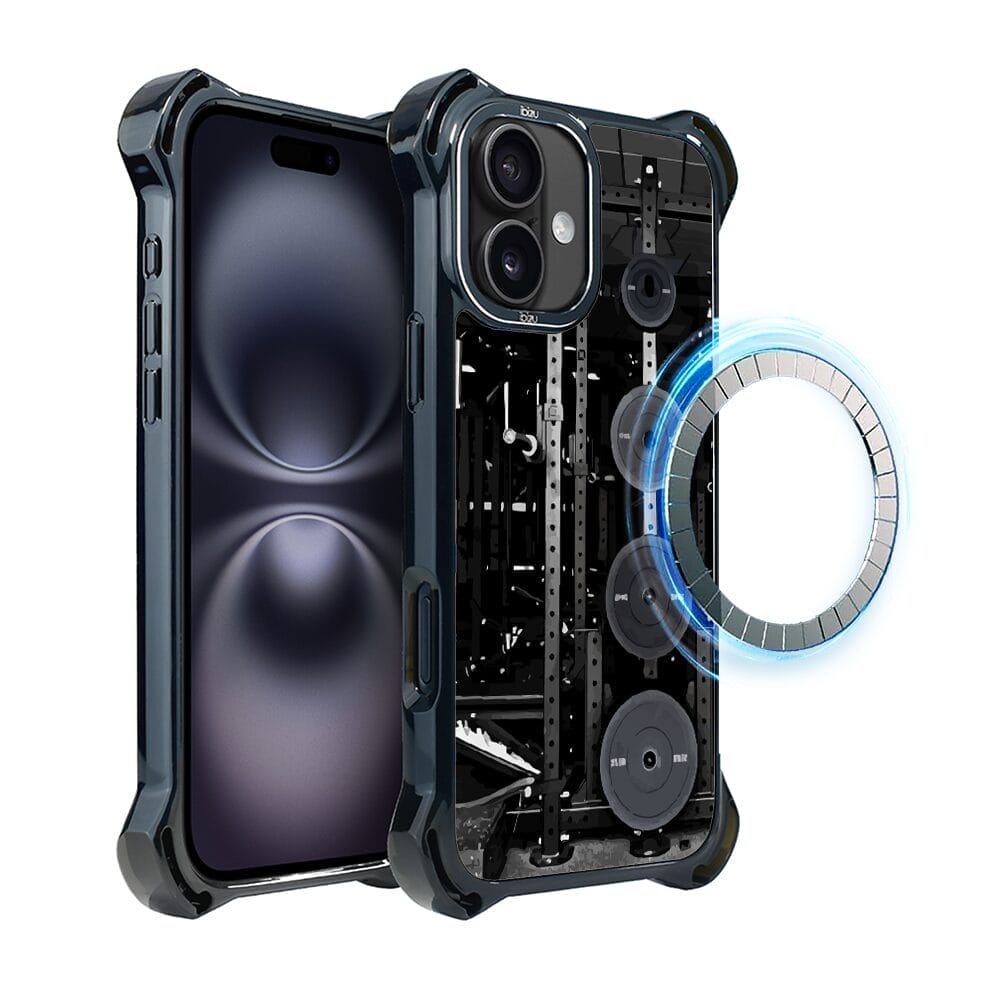 Etui do iPhone 16 Plus IBIZU DropGuard Ultra z MagSafe, #Move, Stacja Żelazo