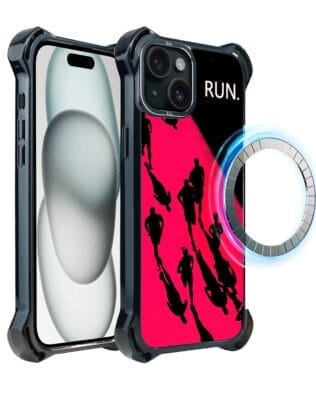 Etui do iPhone 15 Plus IBIZU DropGuard Ultra z MagSafe, #Move, Nocny maraton