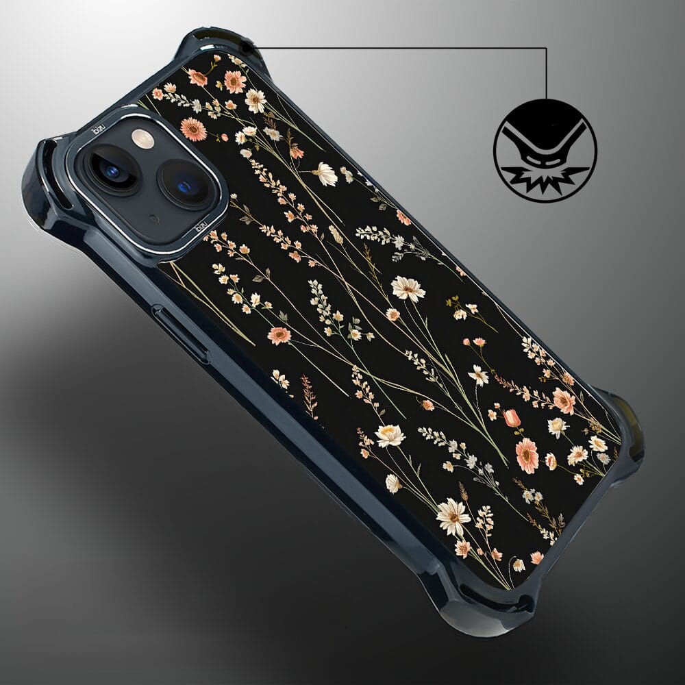 Etui iPhone 13 IBIZU DropGuard Ultra z MagSafe, Pastel Bloom, Północny ogród - obrazek 4