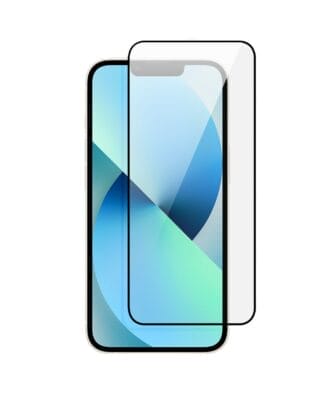 Szkło najtrwalsze kompozytowe z powłoką ceramiczną na cały ekran 5D z czarną ramką do iPhone 13