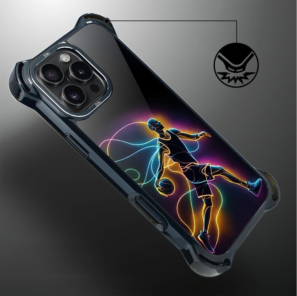 Etui do iPhone 16 Pro IBIZU DropGuard Ultra z MagSafe, #ElectroMove, Duch koszykówki - obrazek 5