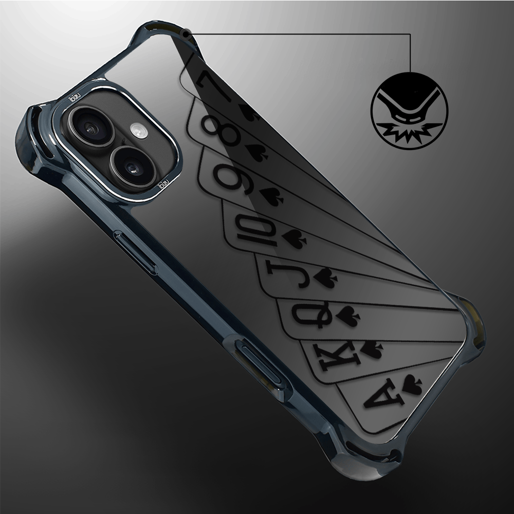 Etui do iPhone 16 IBIZU DropGuard Ultra z MagSafe, Midnight, Karty do gry - obrazek 6