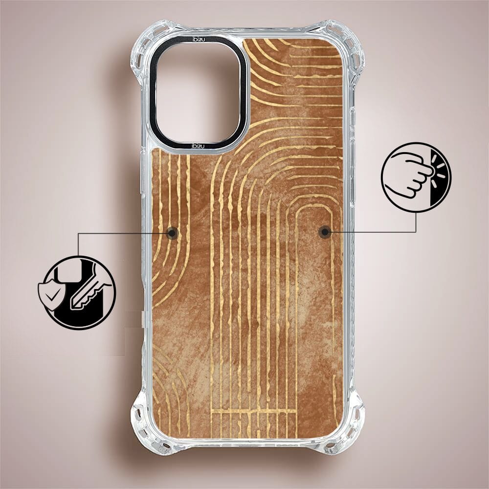 Etui iPhone 16 Plus IBIZU DropGuard Ultra z MagSafe, Boho, Geometryczne linie - obrazek 7