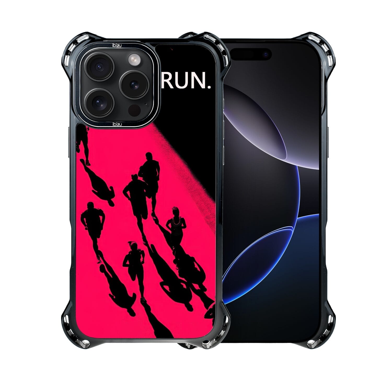 Etui do iPhone 16 Pro IBIZU DropGuard Ultra z MagSafe, #Move, Nocny maraton - obrazek 2