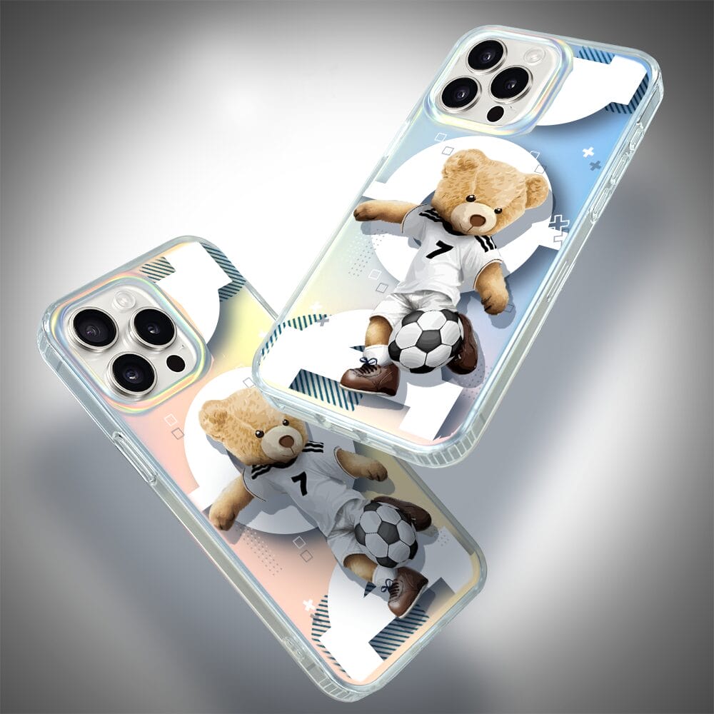 Etui do iPhone 15 Pro Max IBIZU California Sunset z MagSafe, zmieniające kolor, Football Boy, piłka nożna - obrazek 4