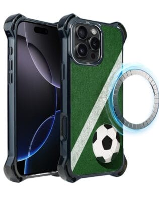 Etui do iPhone 16 Pro, Ibizu DropGuard Ultra z MagSafe, #Move, Przy boisku