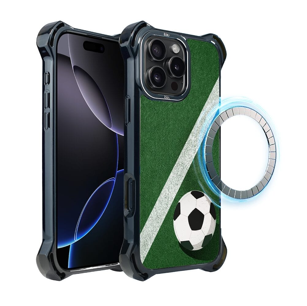 Etui do iPhone 16 Pro, Ibizu DropGuard Ultra z MagSafe, #Move, Przy boisku