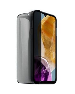 Szkło prywatyzujące z czarną ramką do Samsung Galaxy M15 5G