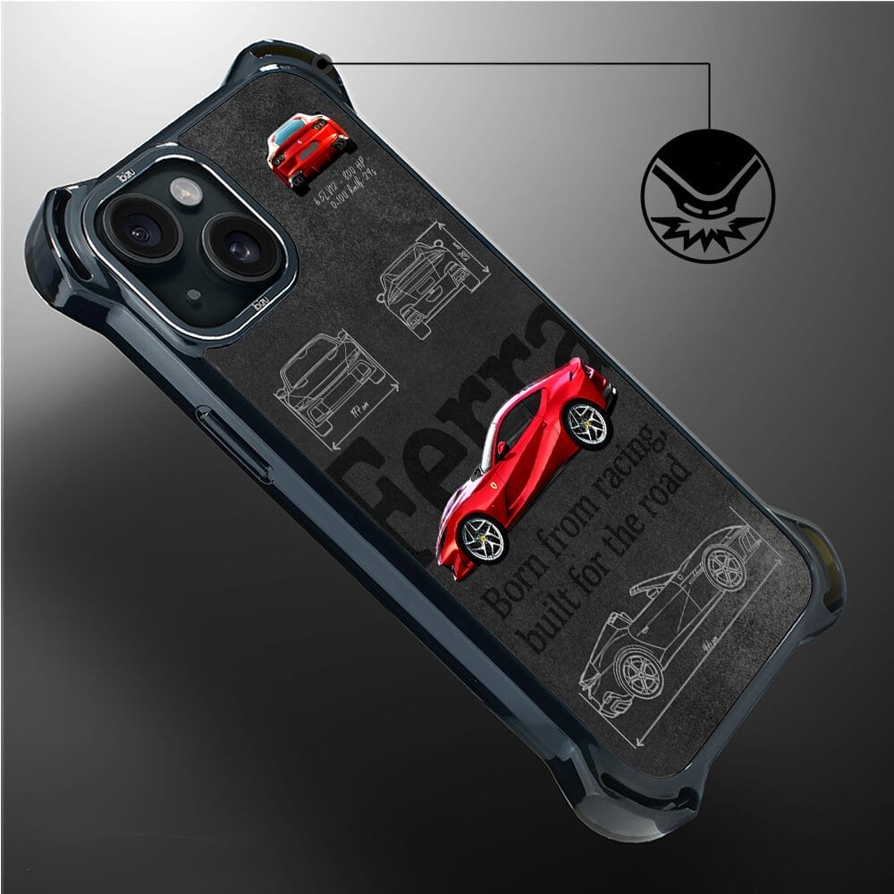 Etui do iPhone 15 IBIZU DropGuard Ultra z MagSafe, TechDrive, 812 Superfast - obrazek 4