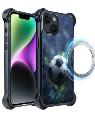 Etui do iPhone 14 Plus IBIZU DropGuard Ultra z MagSafe, #Move, Piłka nożna