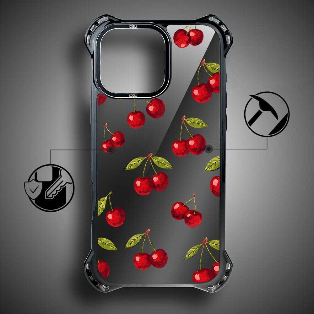 Etui do iPhone 14 Pro IBIZU DropGuard Ultra z MagSafe, Midnight, Wiśniowa noc - obrazek 7