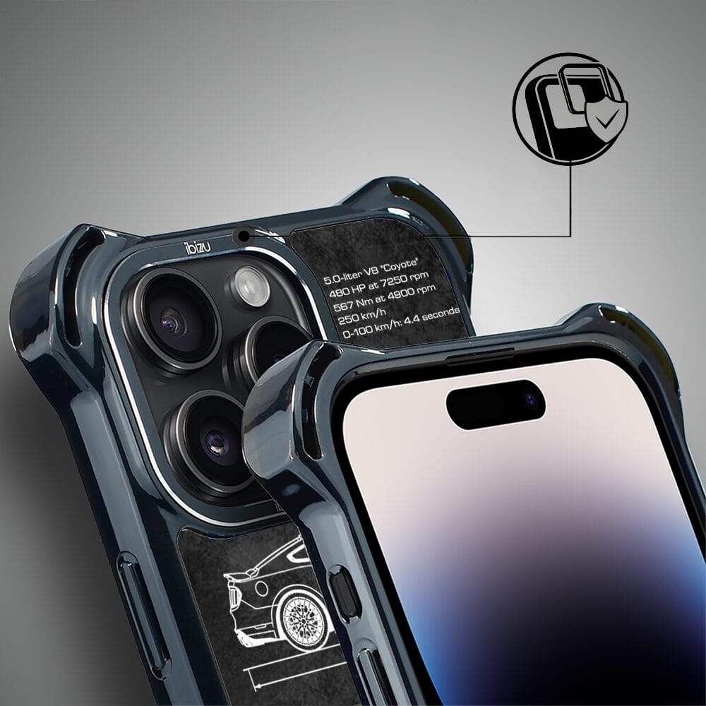 Etui do iPhone 14 Pro IBIZU DropGuard Ultra z MagSafe, TechDrive, GT V8 “Coyote” - obrazek 3