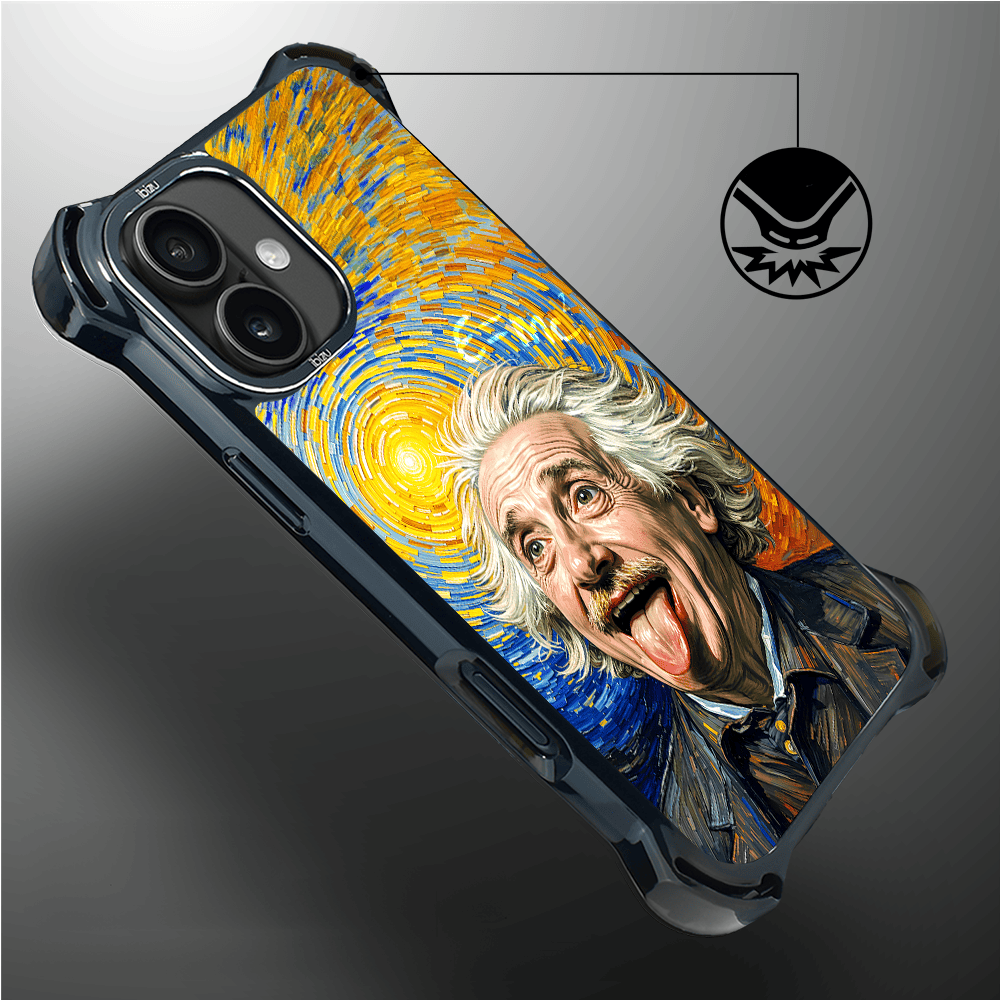 Etui do iPhone 16 IBIZU DropGuard Ultra z MagSafe, Einstein - obrazek 7